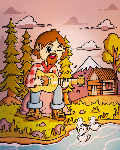 Melody by the Lake Side
